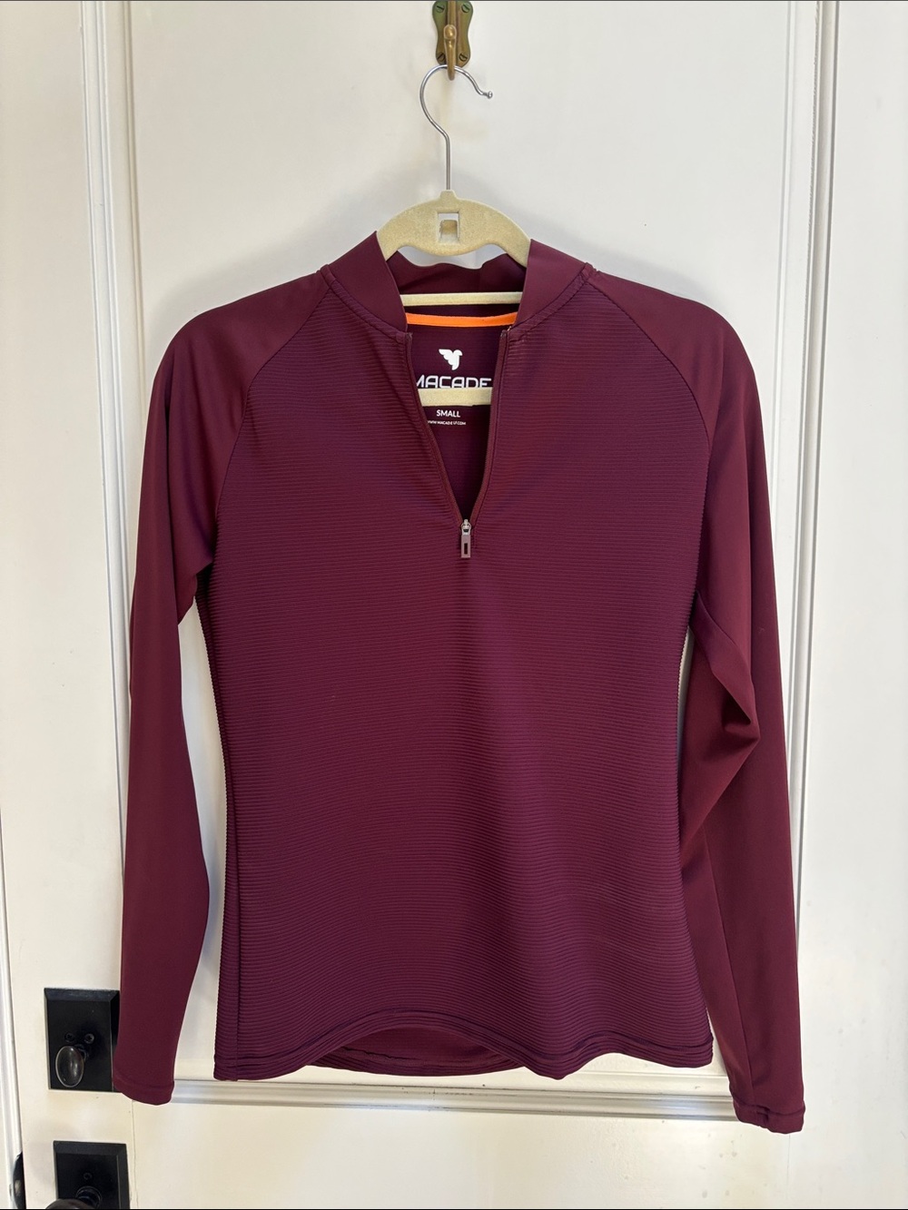 MACADE half zipper GOLF jersey